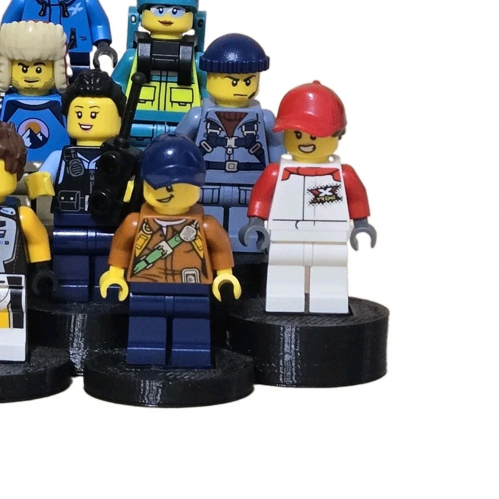 Mixed LOT 20 Lego Mini Figures With Stand